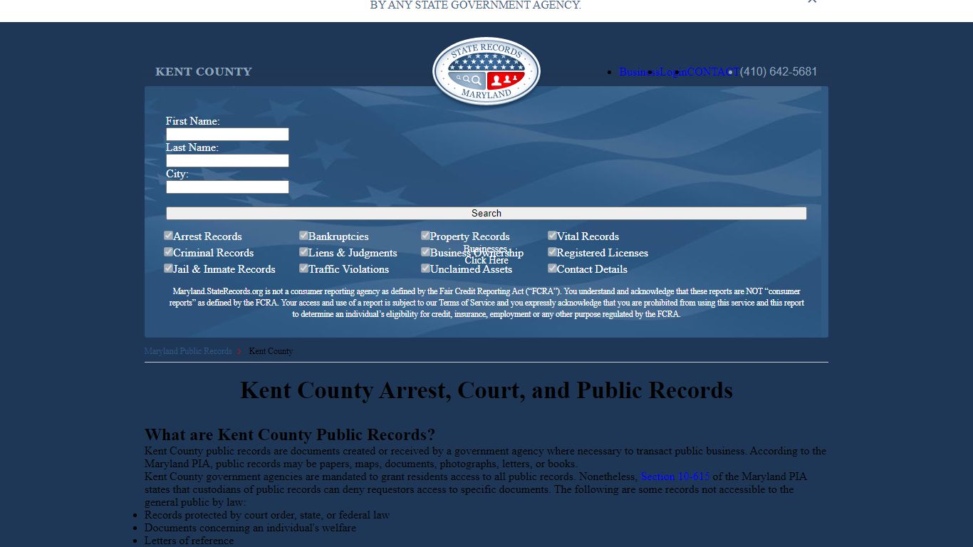 Kent County Arrest, Court, and Public Records